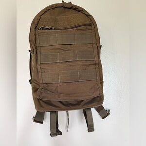 Tactical Backpack NWOT Coyote Heavy Duty CLAYTON 13”x8”x21”